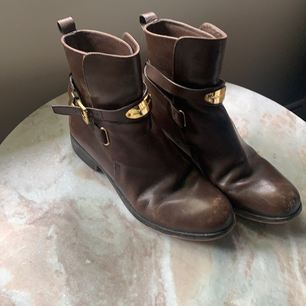 Michael Kors - Leather Motorcycle boot - size 7